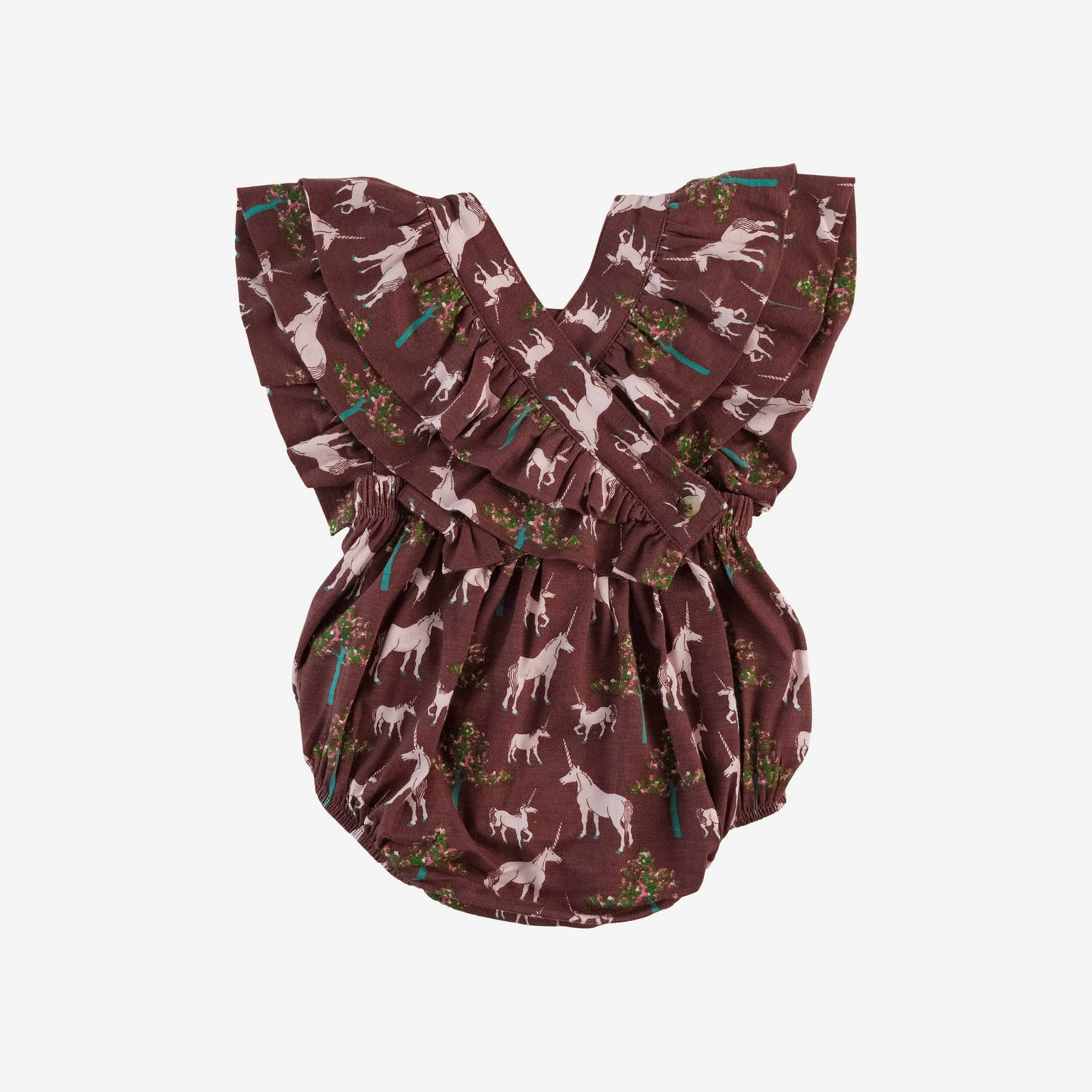 double ruffle strap bubble | unicorn party | bamboo 2